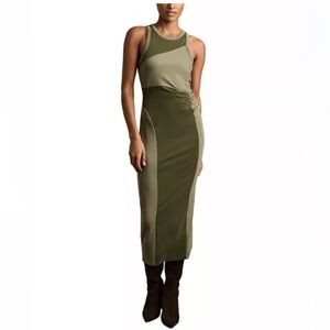 REISS Ava Blocked Jersey Dress NWT